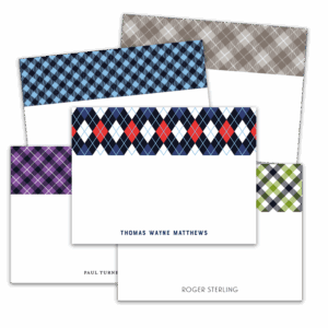 Mr. Plaid - Set of 20