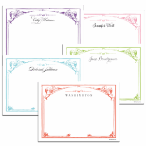 Vintage Frame Notecards - Set of 20