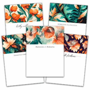 Beautiful Blooms Notecards - Set of 20