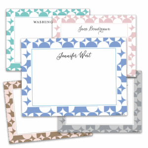 Geometric Notecards - Set of 20