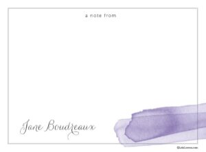 Brushstroke Notecards - Set of 20