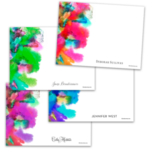 Colorbled Notecards - Set of 20