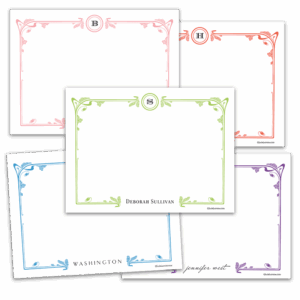 Nouveau Notecards - Set of 20