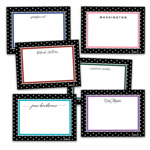 Patternly Dots Notecards - Set of 20