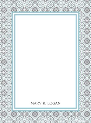 Spanish Pattern Notecards - Set of 20