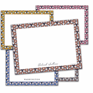Moroccan Floral Notecards - Set of 20