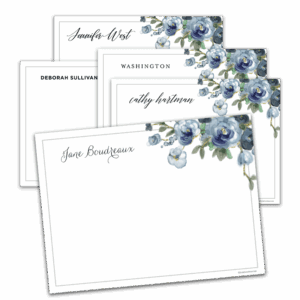 Soft Floral Notecards - Set of 20